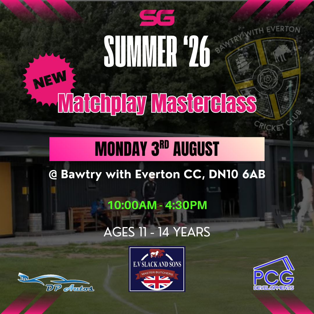 Matchplay Masterclass @ Bawtry CC - 11-14 Years
