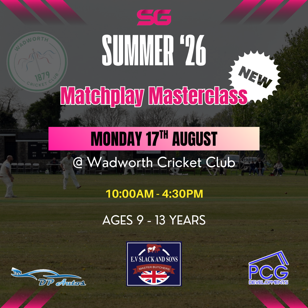 Matchplay Masterclass @ Wadworth 9-13 Years