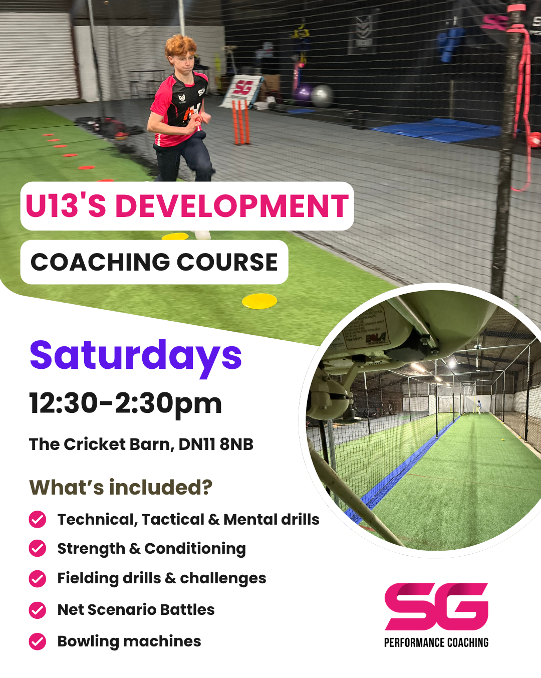U13s (Saturdays) Autumn & Winter 12 Week Course